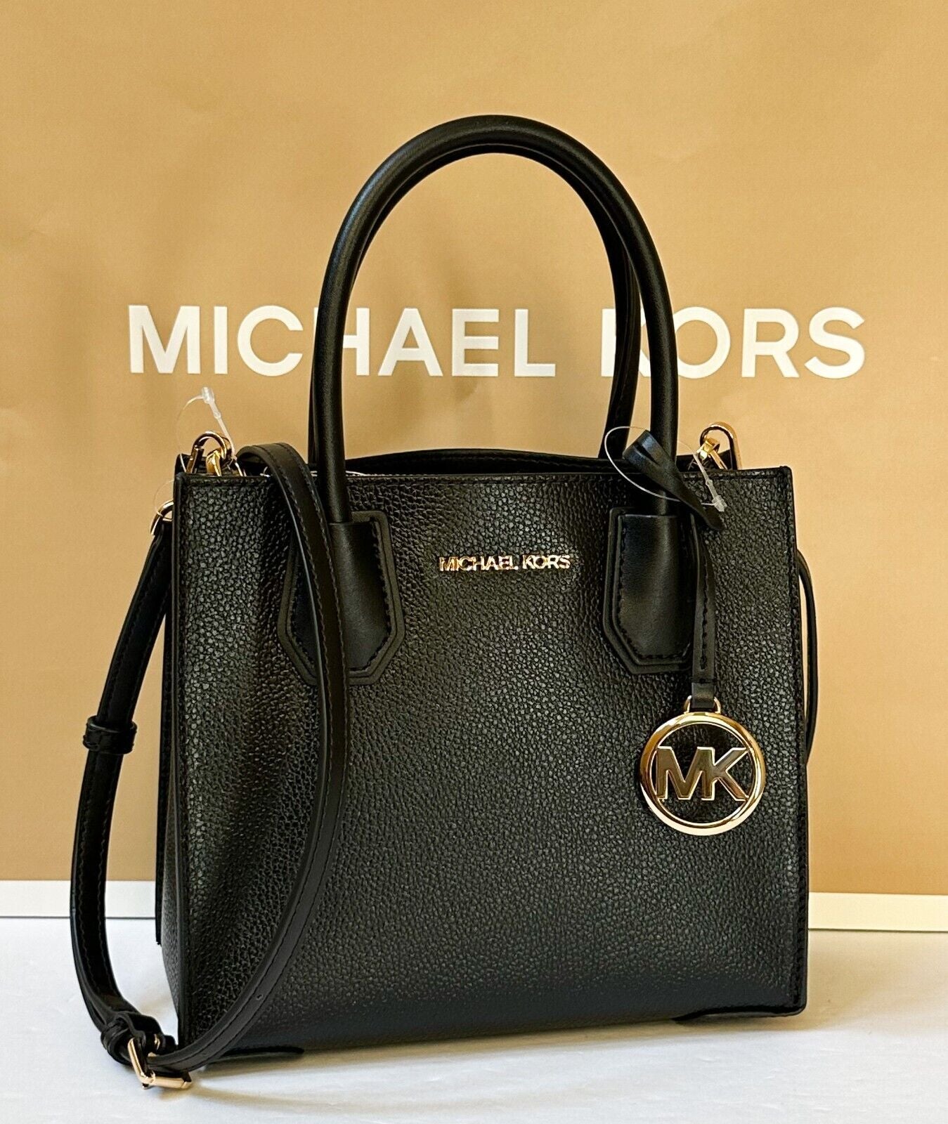 Michael Kors MERCER Medium Satchel Shoulder Messenger Crossbody Bag