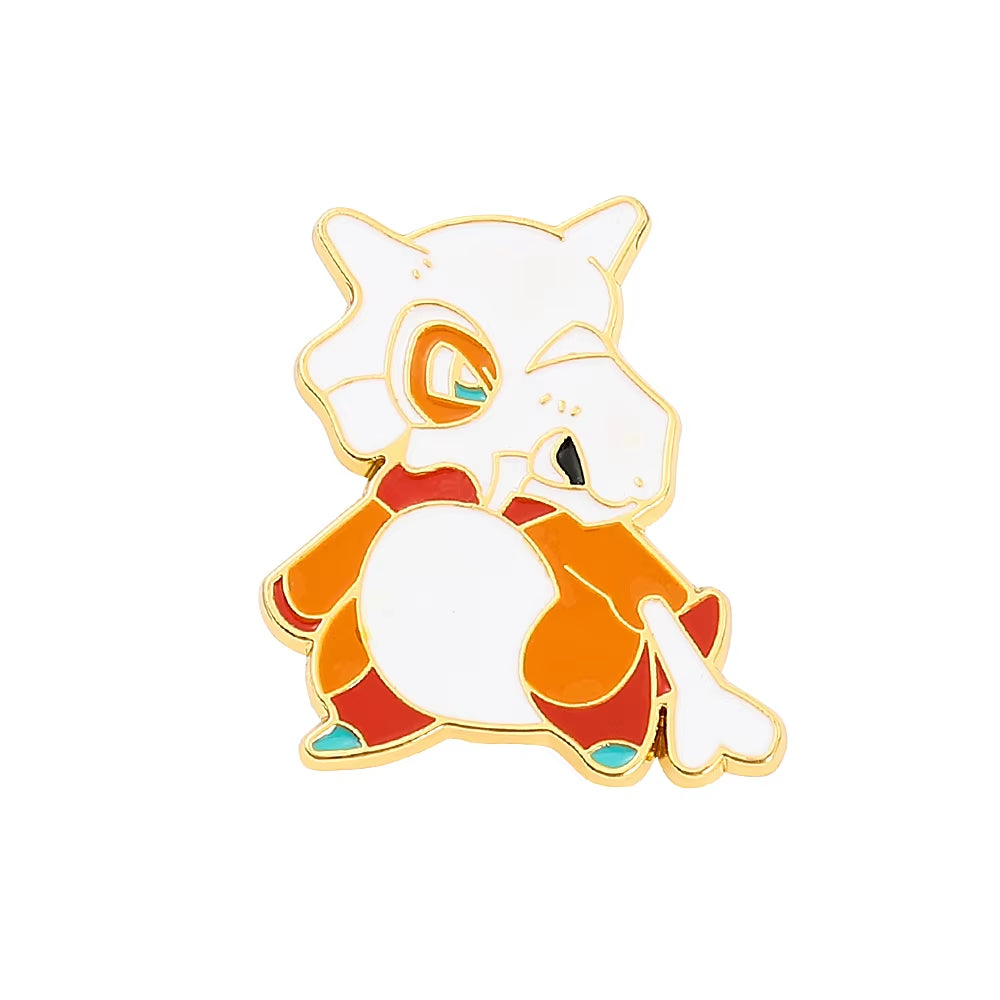 Anime Brooch Pins for Backpack Brooch Pokeball Gengar Meowth Pikachu Squirtle Cute Enamel Pin Kids Gift Accessories