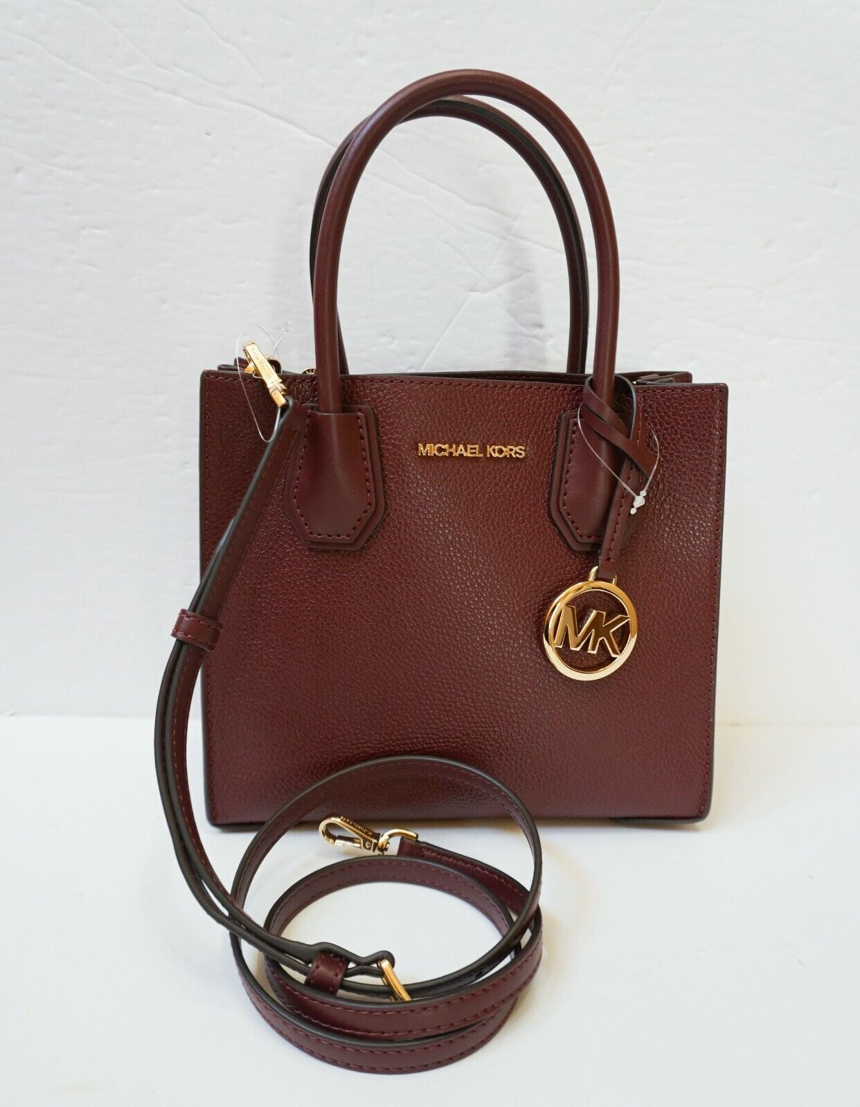 Michael Kors MERCER Medium Satchel Shoulder Messenger Crossbody Bag