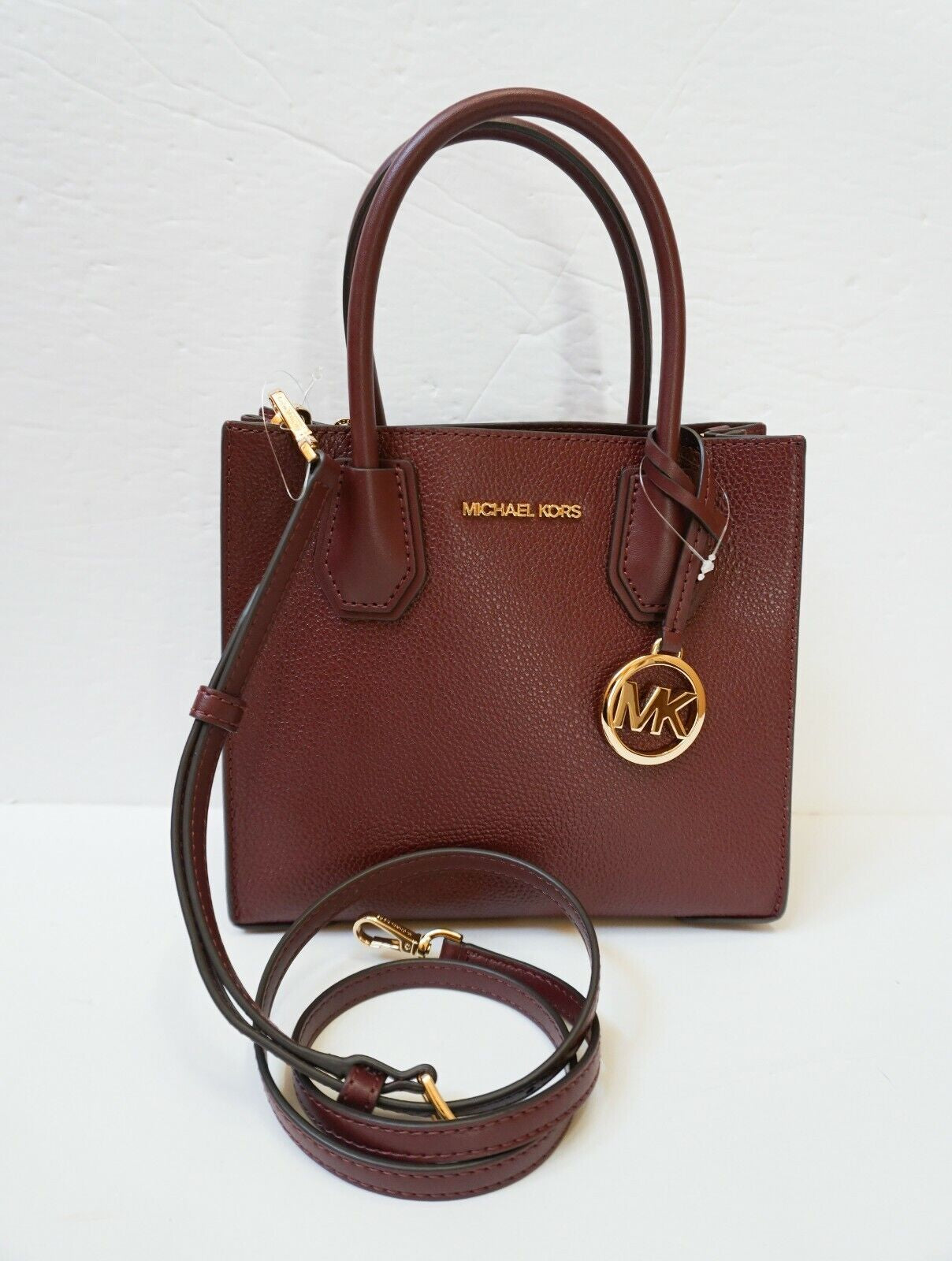 Michael Kors MERCER Medium Satchel Shoulder Messenger Crossbody Bag