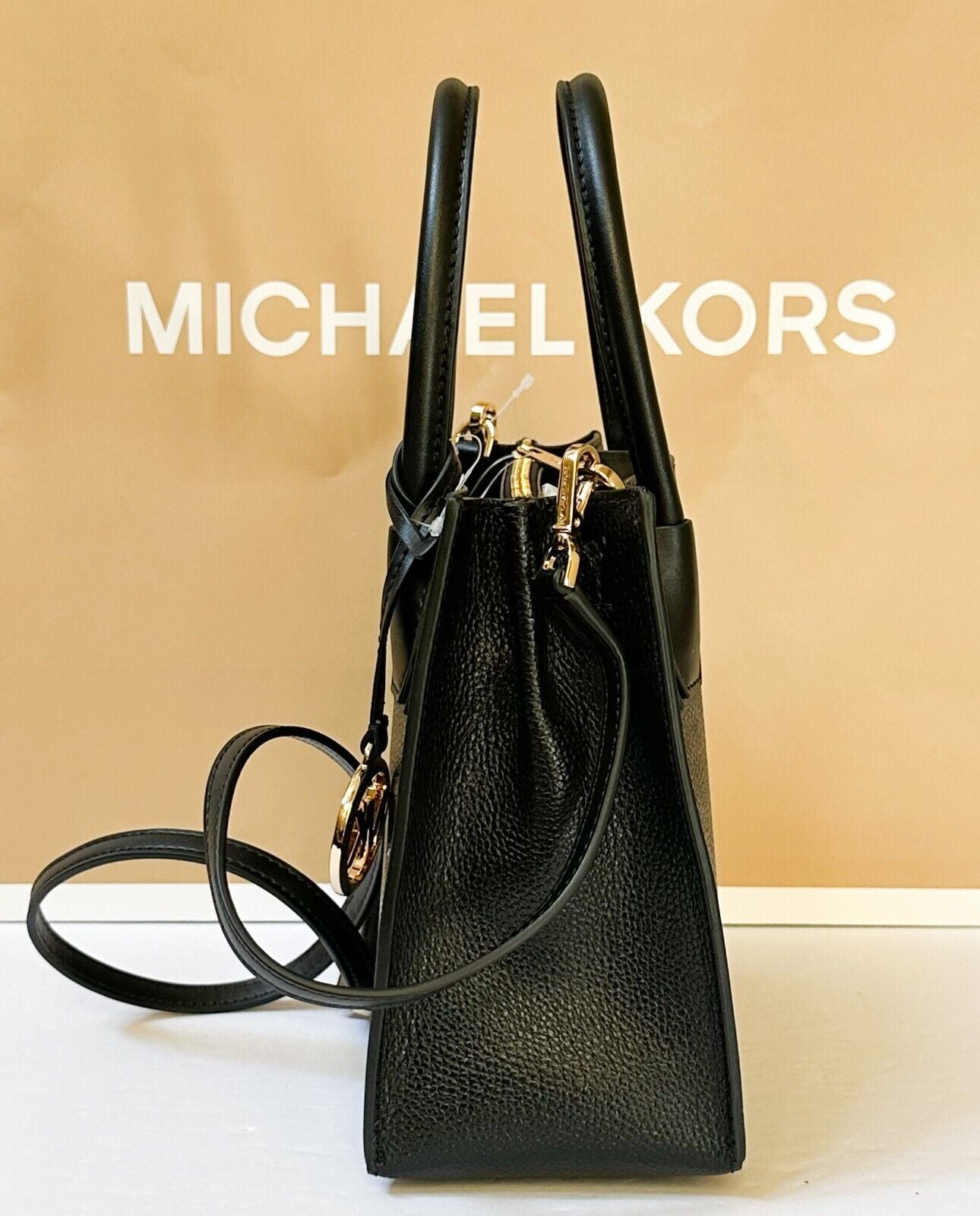 Michael Kors MERCER Medium Satchel Shoulder Messenger Crossbody Bag